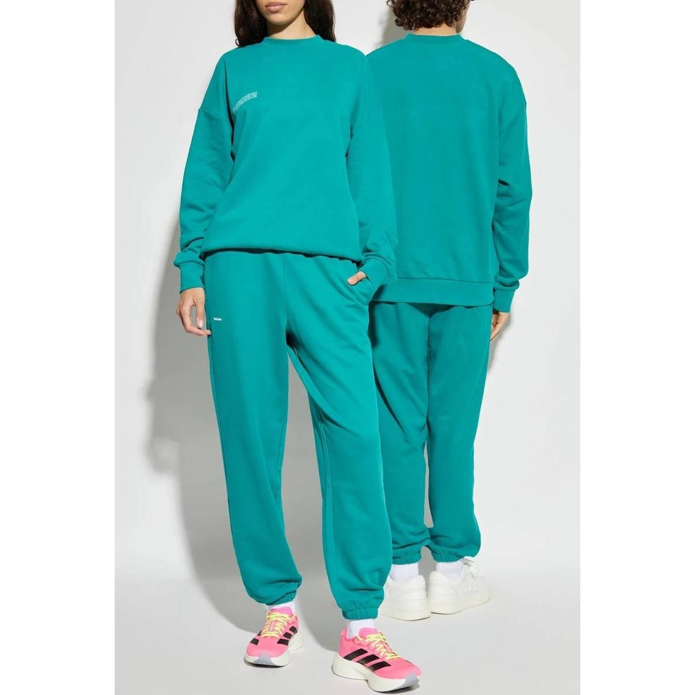 PANGAIA 365 Midweight Track Pants XL Teal Organic Cotton NWT Joggers